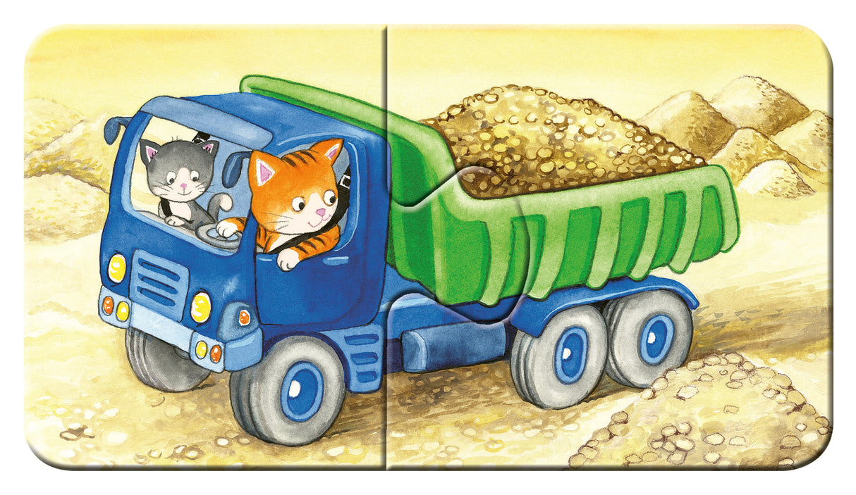 Ravensburger My First Puzzle 9x2 pc Construction 030743V