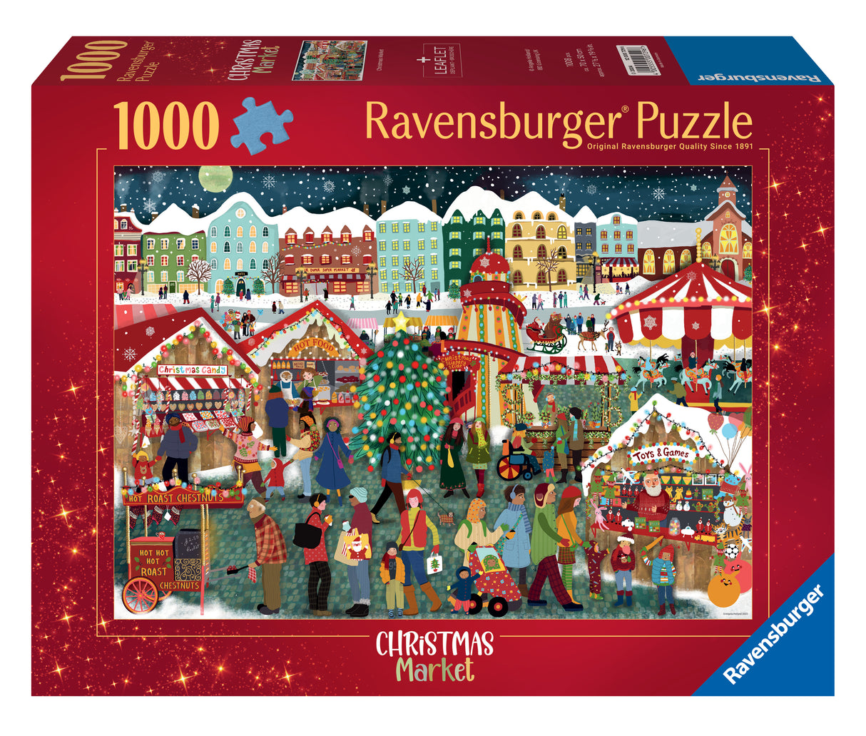 Ravensburger Puzzle 1000 pc Christmas Market 
 12000729V
