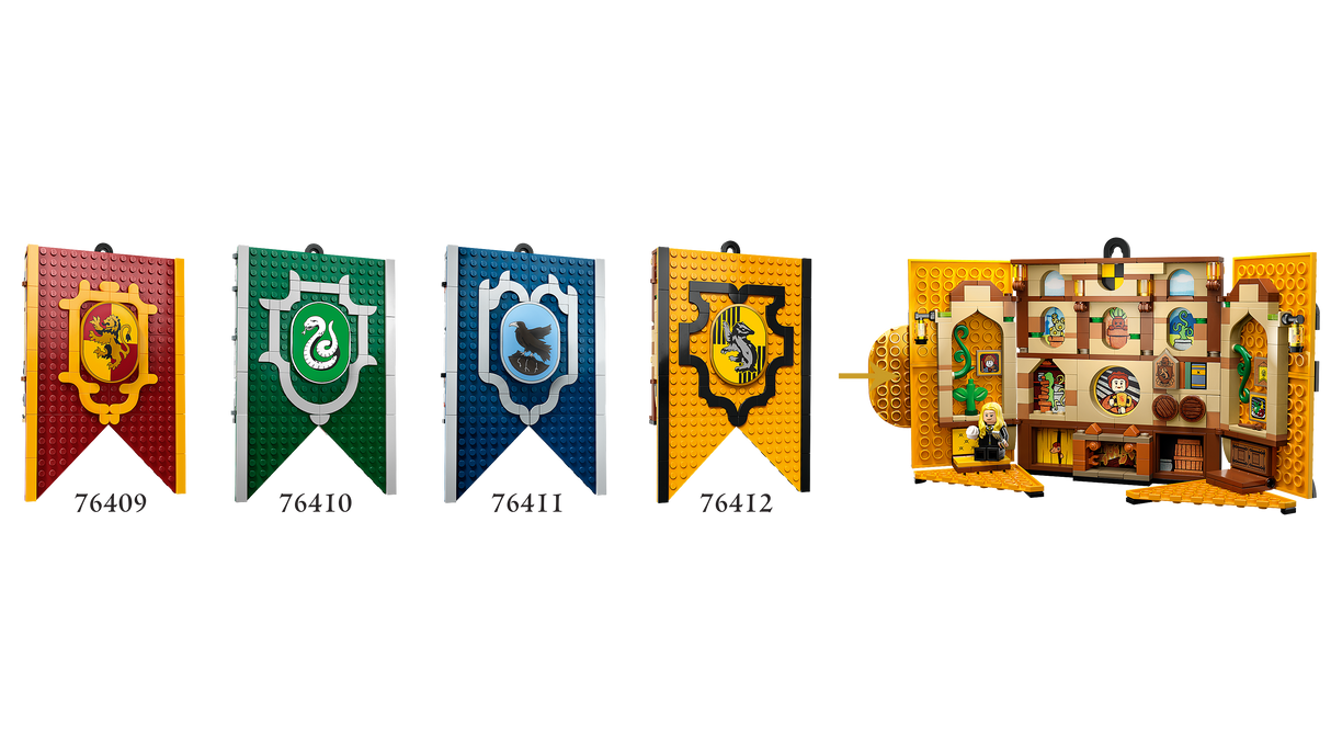 LEGO Harry Potter Hufflepuff House Banner 76412L