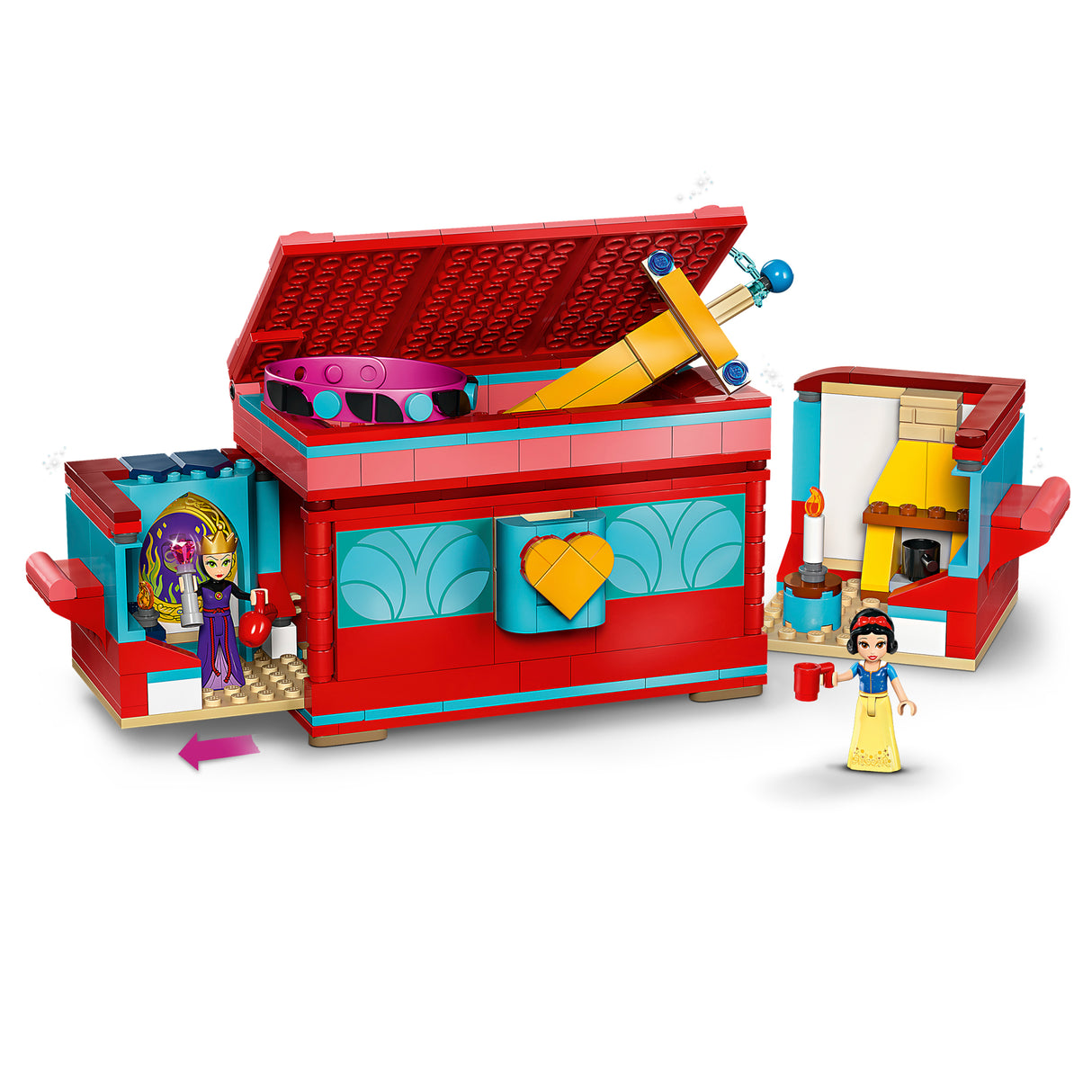 LEGO Disney Snow White's Jewellery Box 43276L