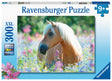 Ravensburger Puzzle 300 pc Horse in Flowers 132942V