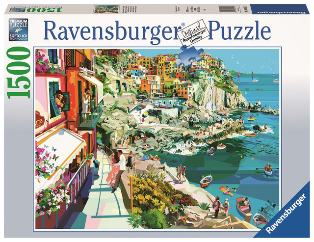 Ravensburger Puzzle 1500 pc romance Cinque Terras 169535V