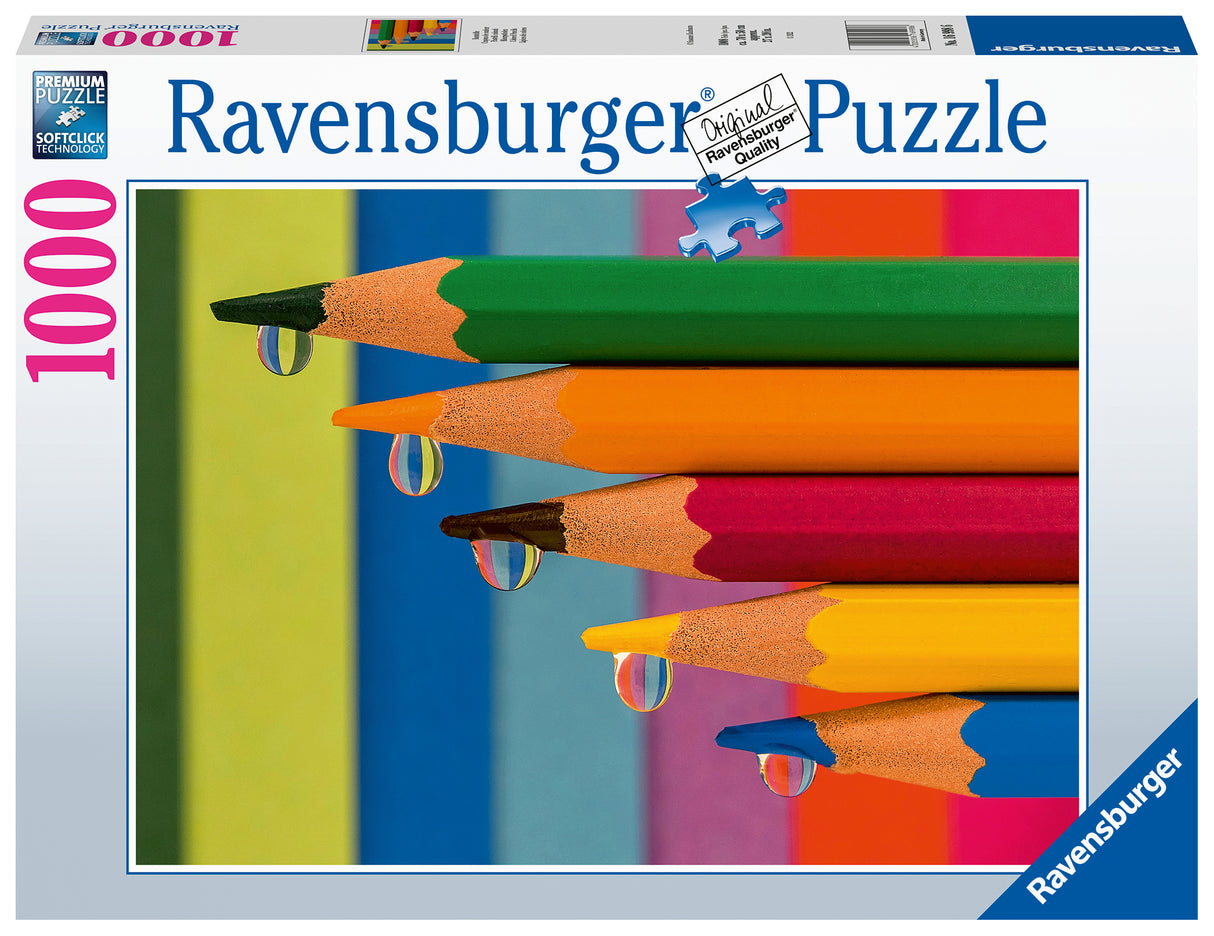 Ravensburger Puzzle 1000 pc Crayons 169986V