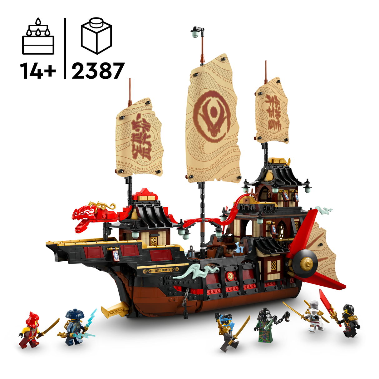 LEGO Ninjago The Temple Bounty 71848L