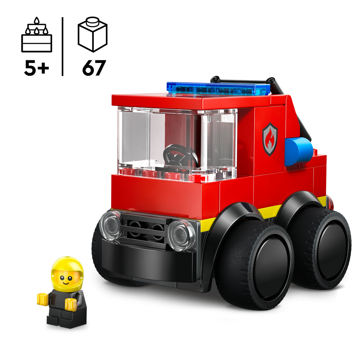 LEGO City Rides – Fire Truck 60482L