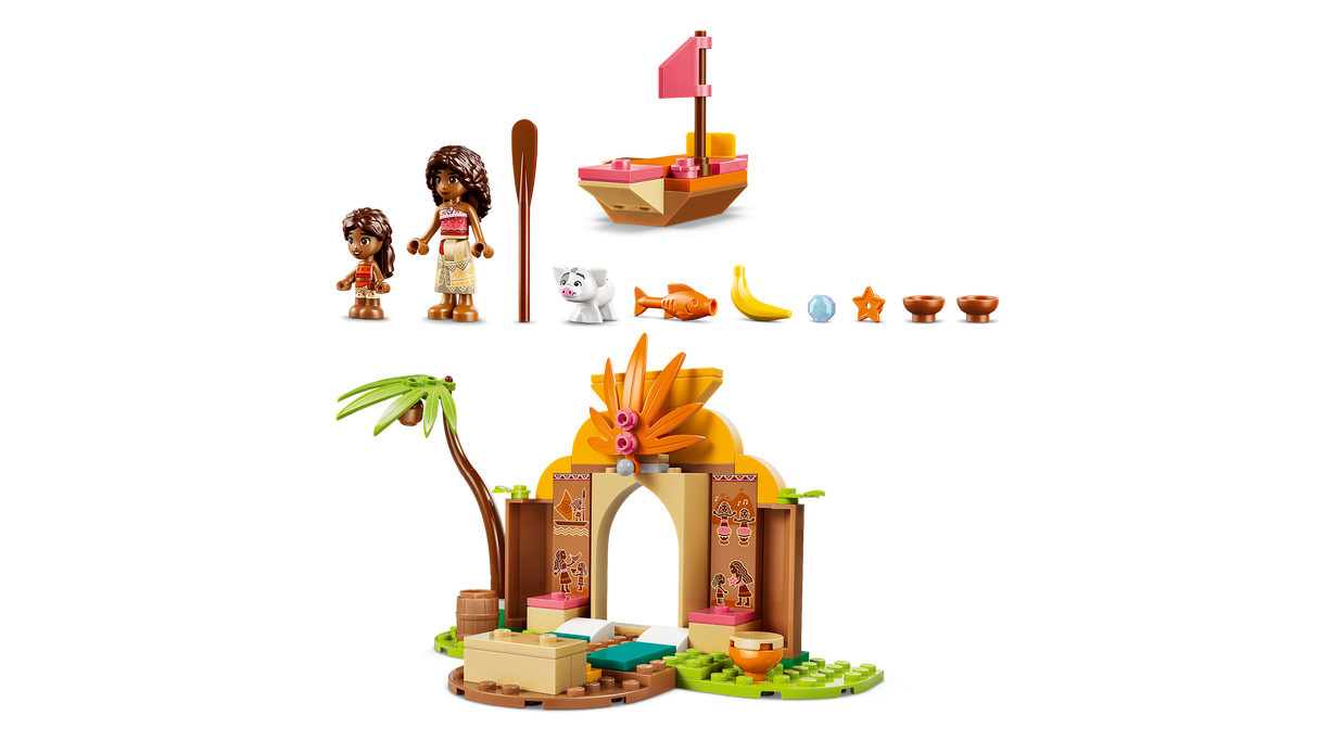 LEGO Disney Moana Village House & Boat 43282L
