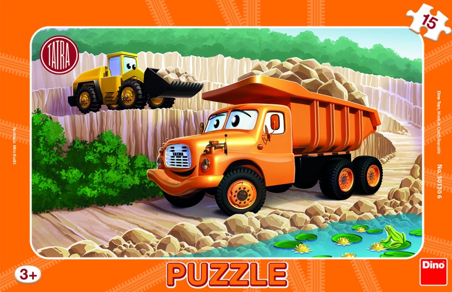 Dino Frame Puzzle 15 pc small TATRA 30130D