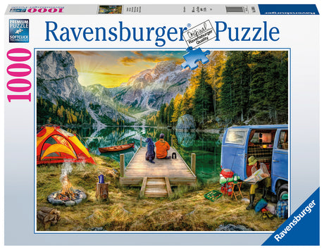 Ravensburger Puzzle 1000 pc Camping Vacation 169948V