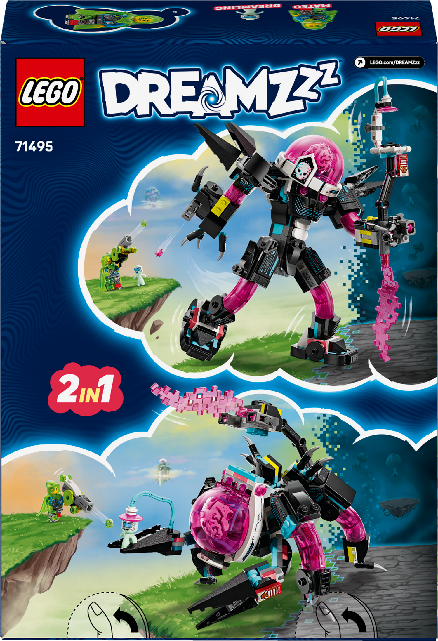 LEGO Dreamzzz Mateo vs. Cyber Brain Mech 71495L