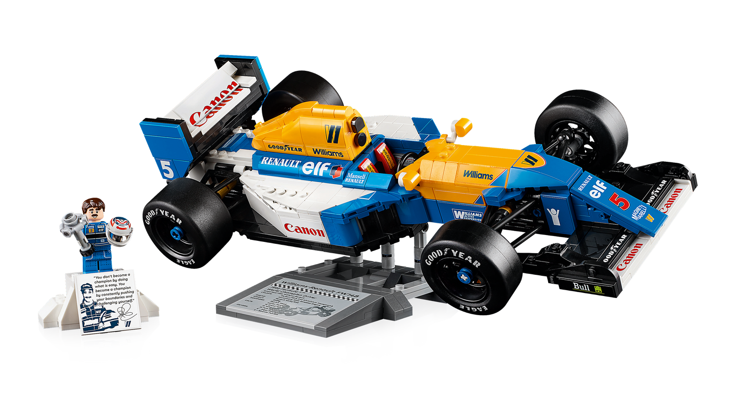 LEGO Icons Williams Racing FW14B & Nigel Mansell 10353L
