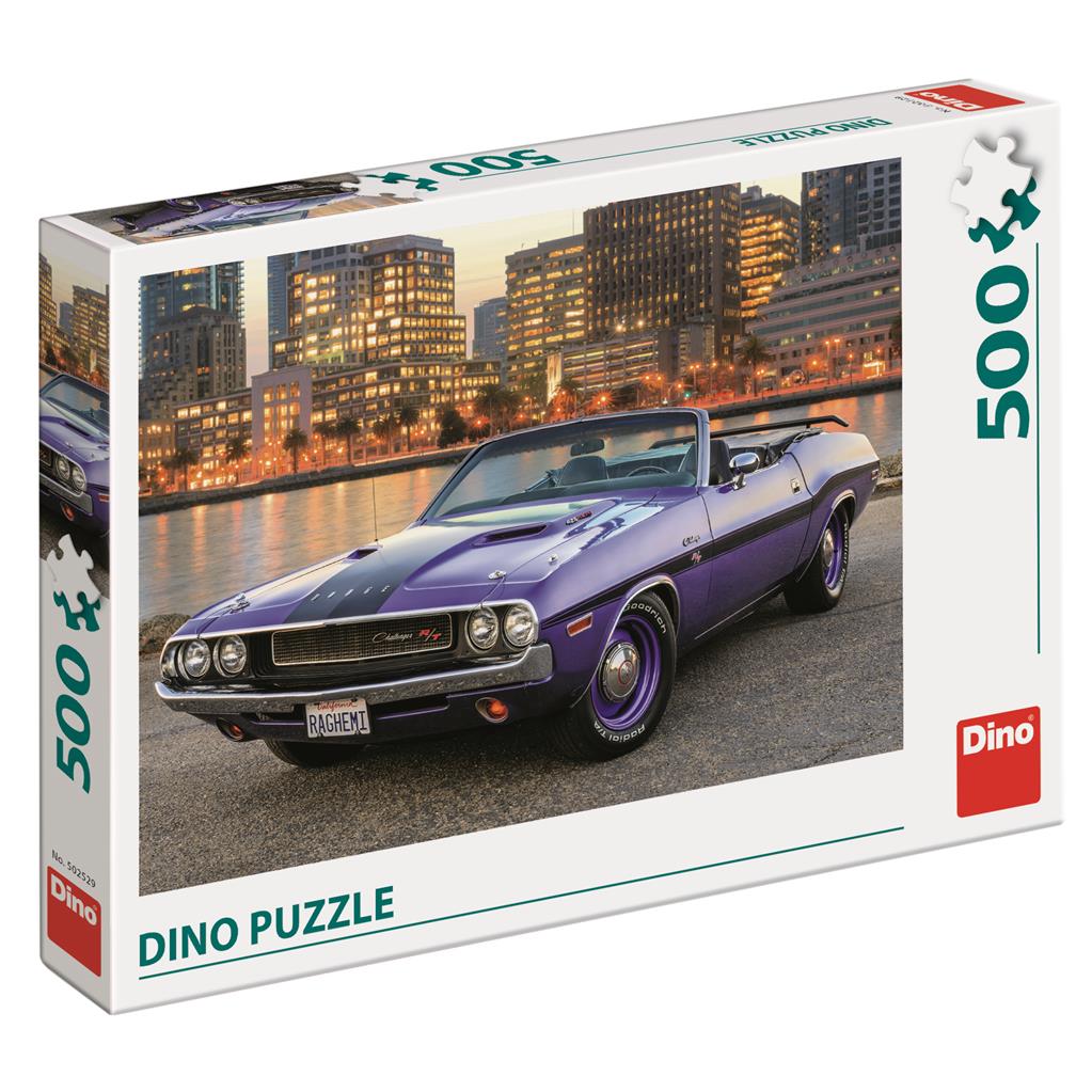Dino Puzzle 500 pc Dodge, Car 50252D