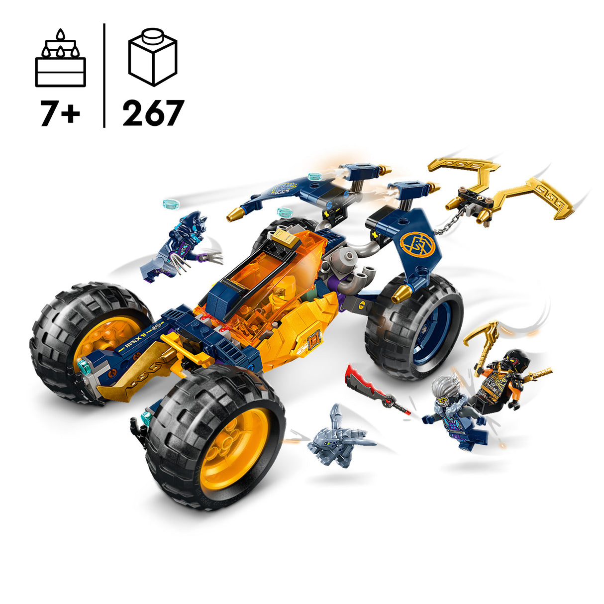 LEGO Ninjago Arin's Ninja Off-Road Buggy Car 71811L