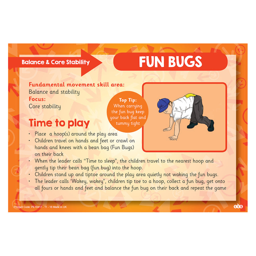 TTS Physical Development Equipment and Activity Cards PE10233B
