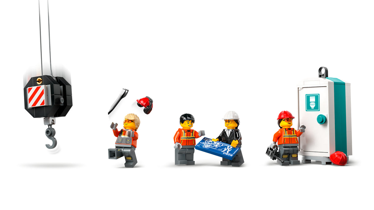 LEGO City Yellow Mobile Construction Crane 60409L