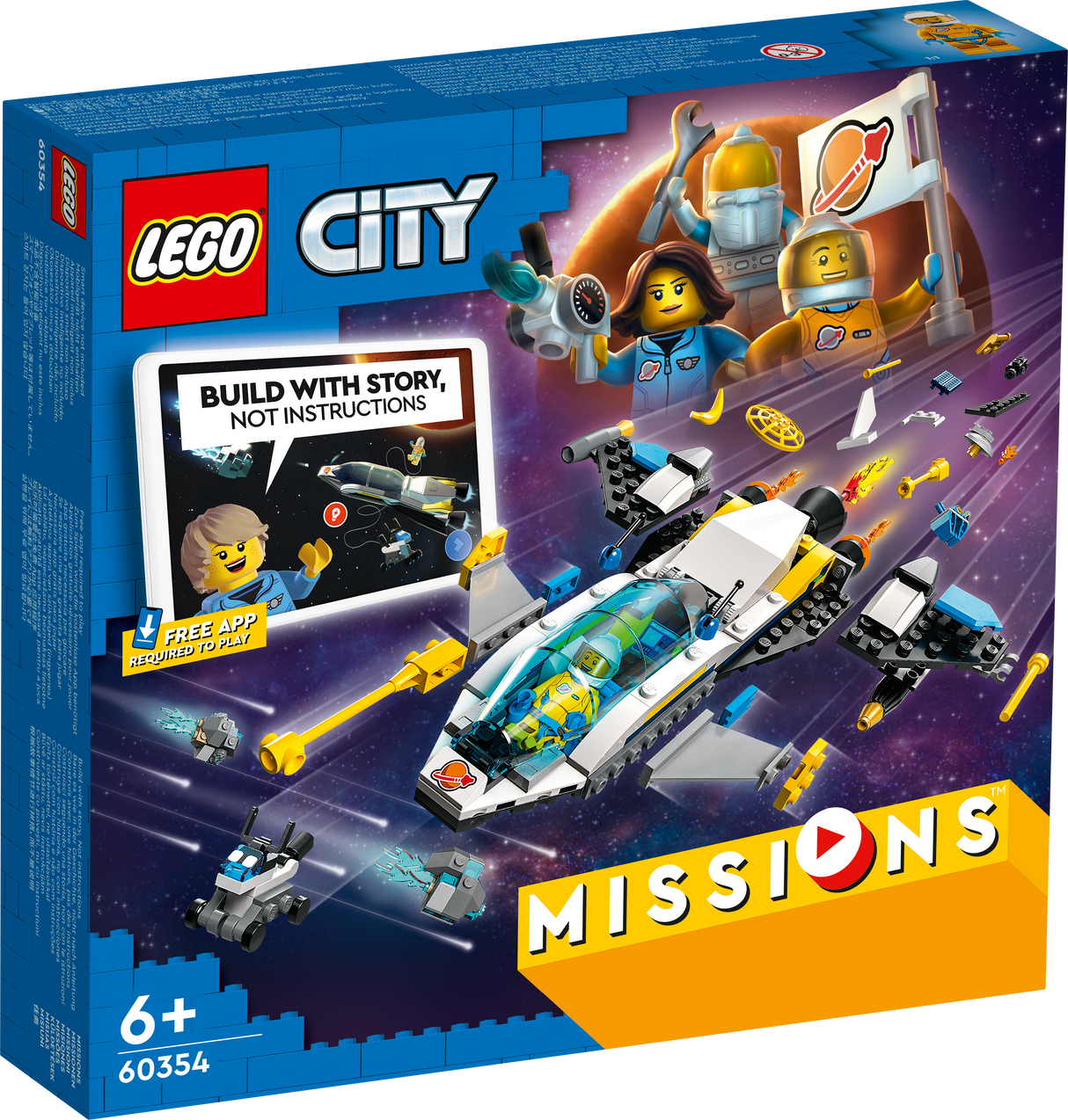 LEGO City Mars Spacecraft Exploration Missions 60354L