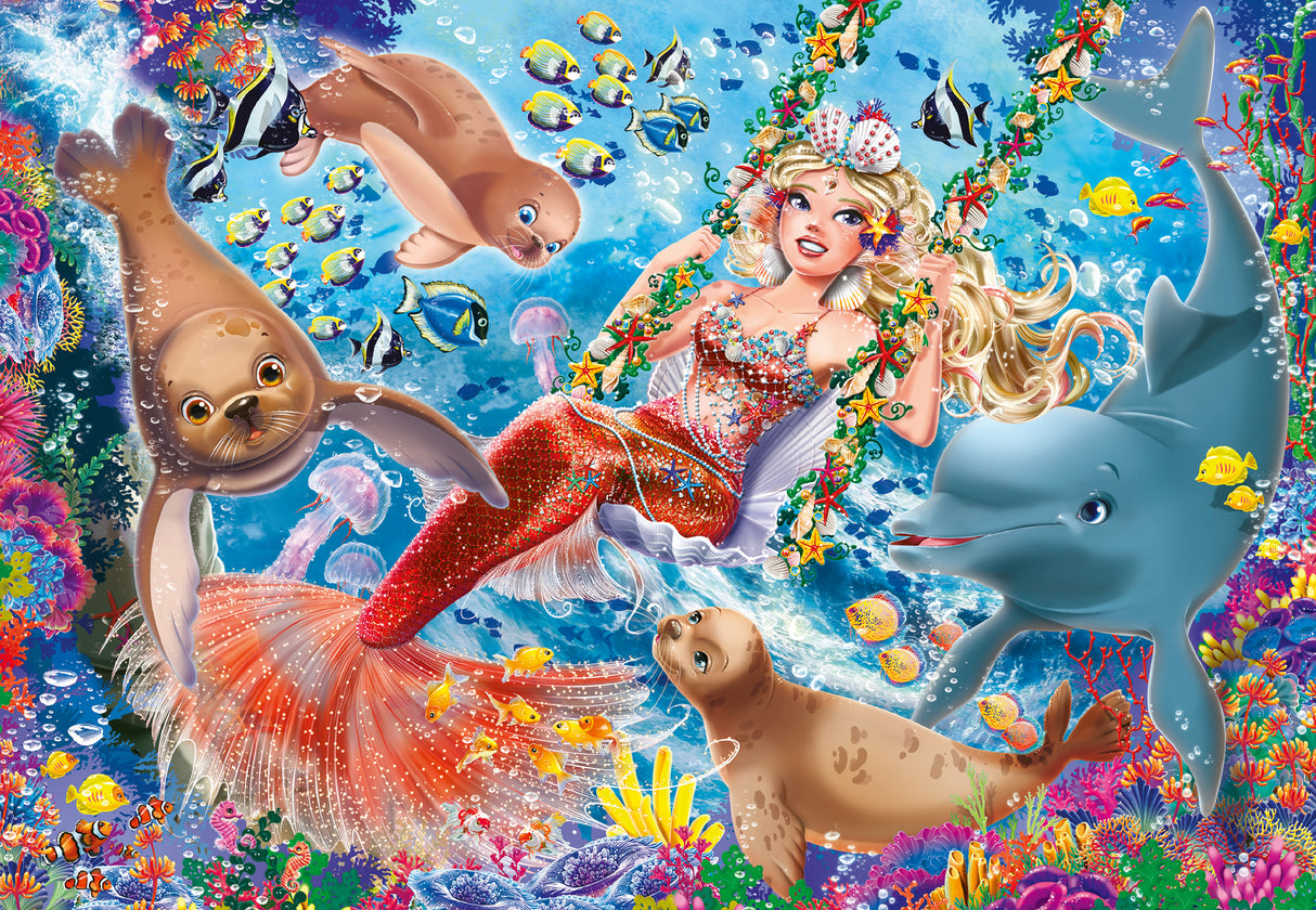 Ravensburger Puzzle 2x24 pc Mermaids 051472V