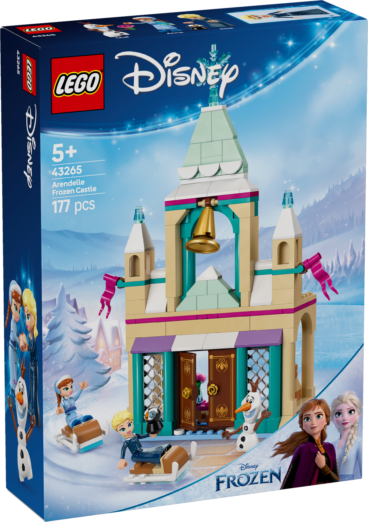 LEGO Disney Princess Arendelle Frozen Castle 43265L