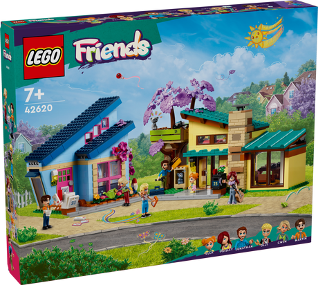 LEGO Friends Olly and Paisley's Family Houses 42620L