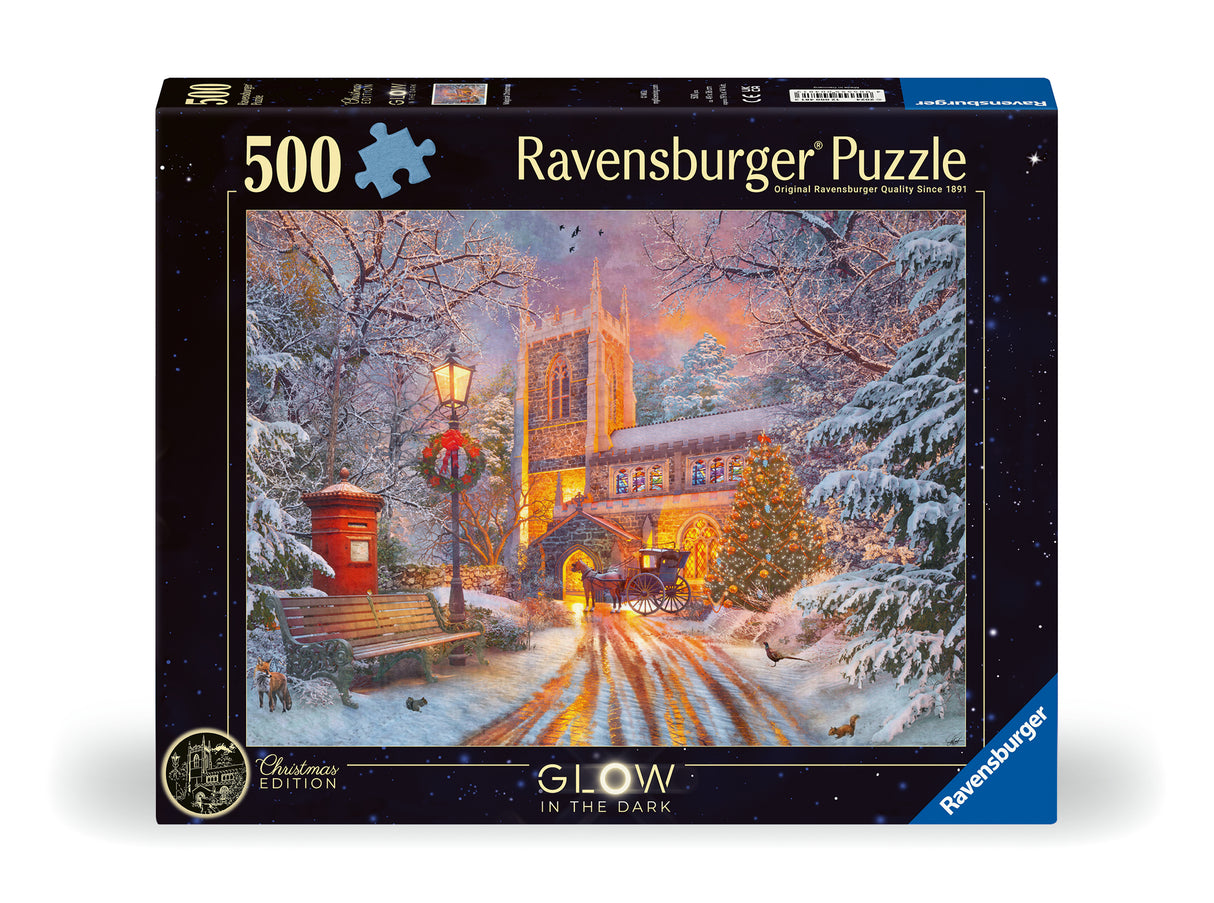 Ravensburger Glow-In-The-Dark Puzzle 500 pc Magical Christmas 
 12000481V