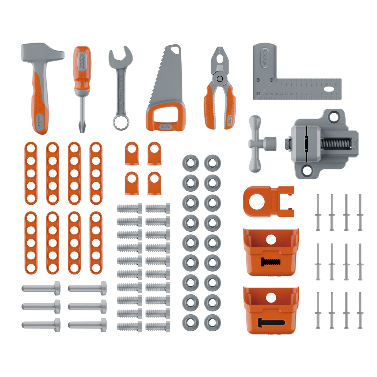 Smoby B&D Bricolo Workbench 78 Pieces 360739S