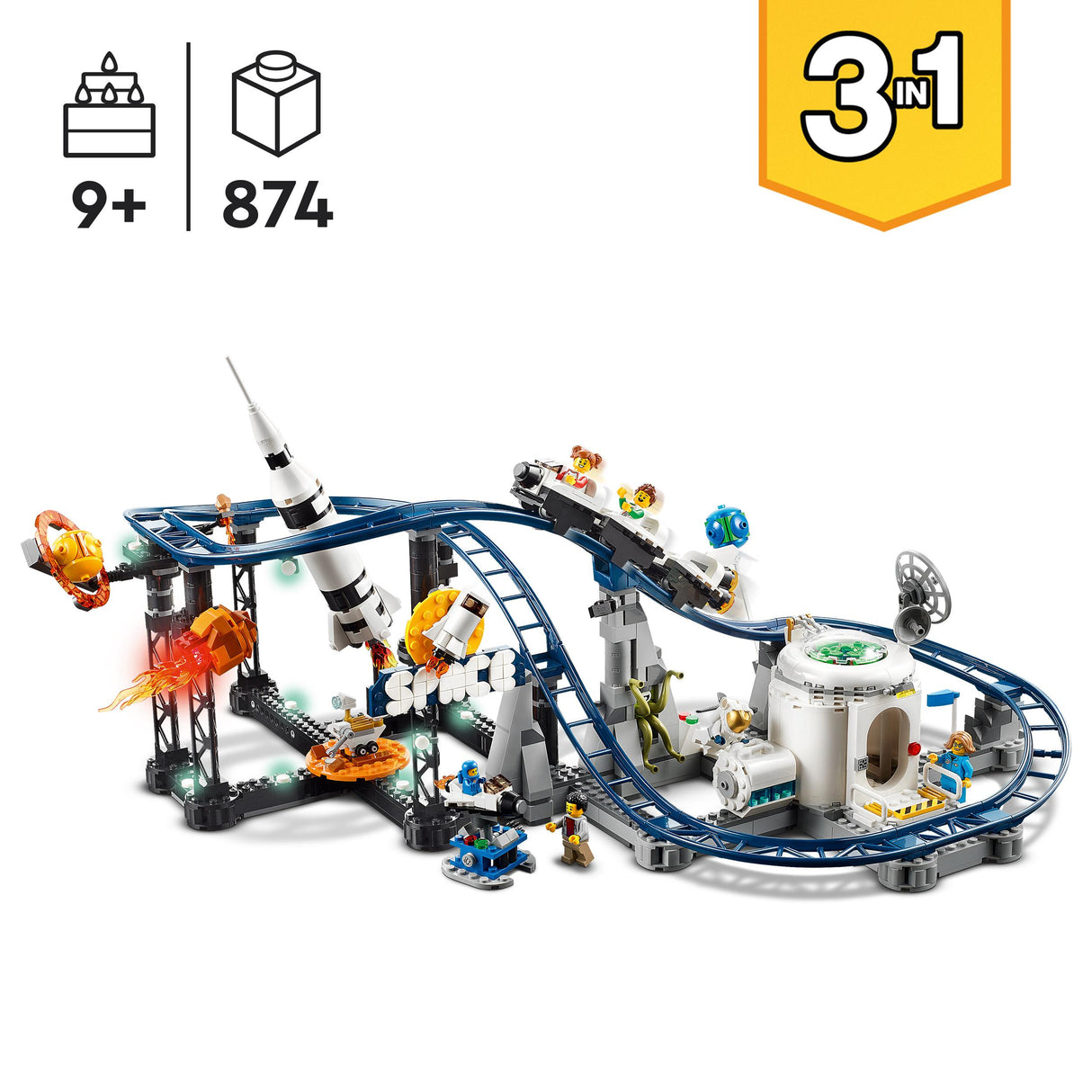 LEGO Creator Space Roller Coaster 31142L