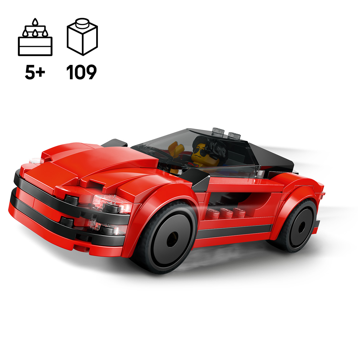 LEGO City Red Sports Car 60448L