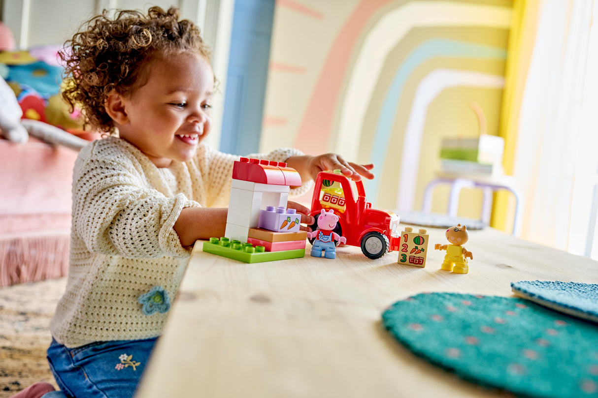 LEGO DUPLO Peppa Pig Tractor and Market 10468L