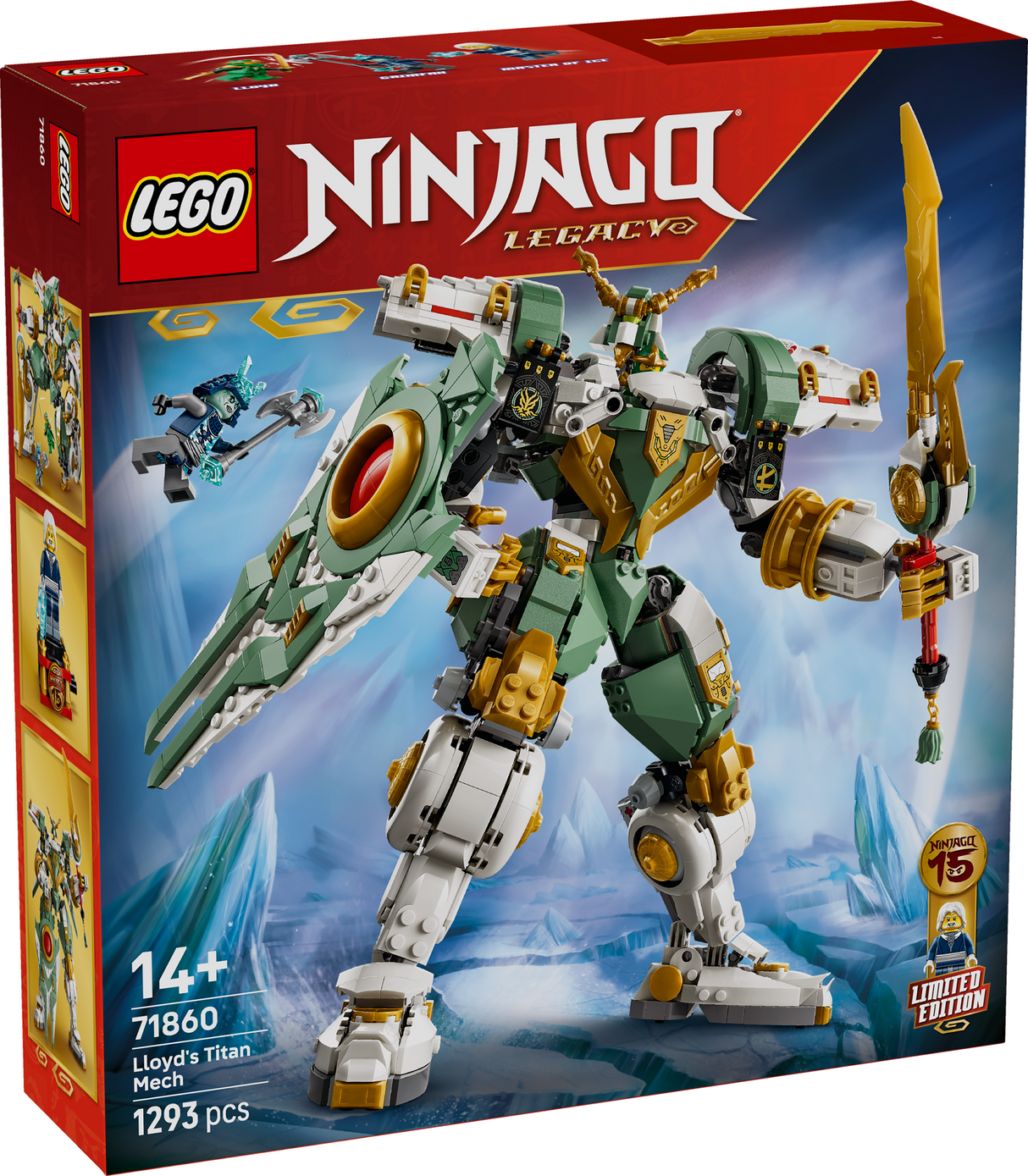 LEGO Ninjago Lloyd's Titan Mech 15th Anniversary 71860L