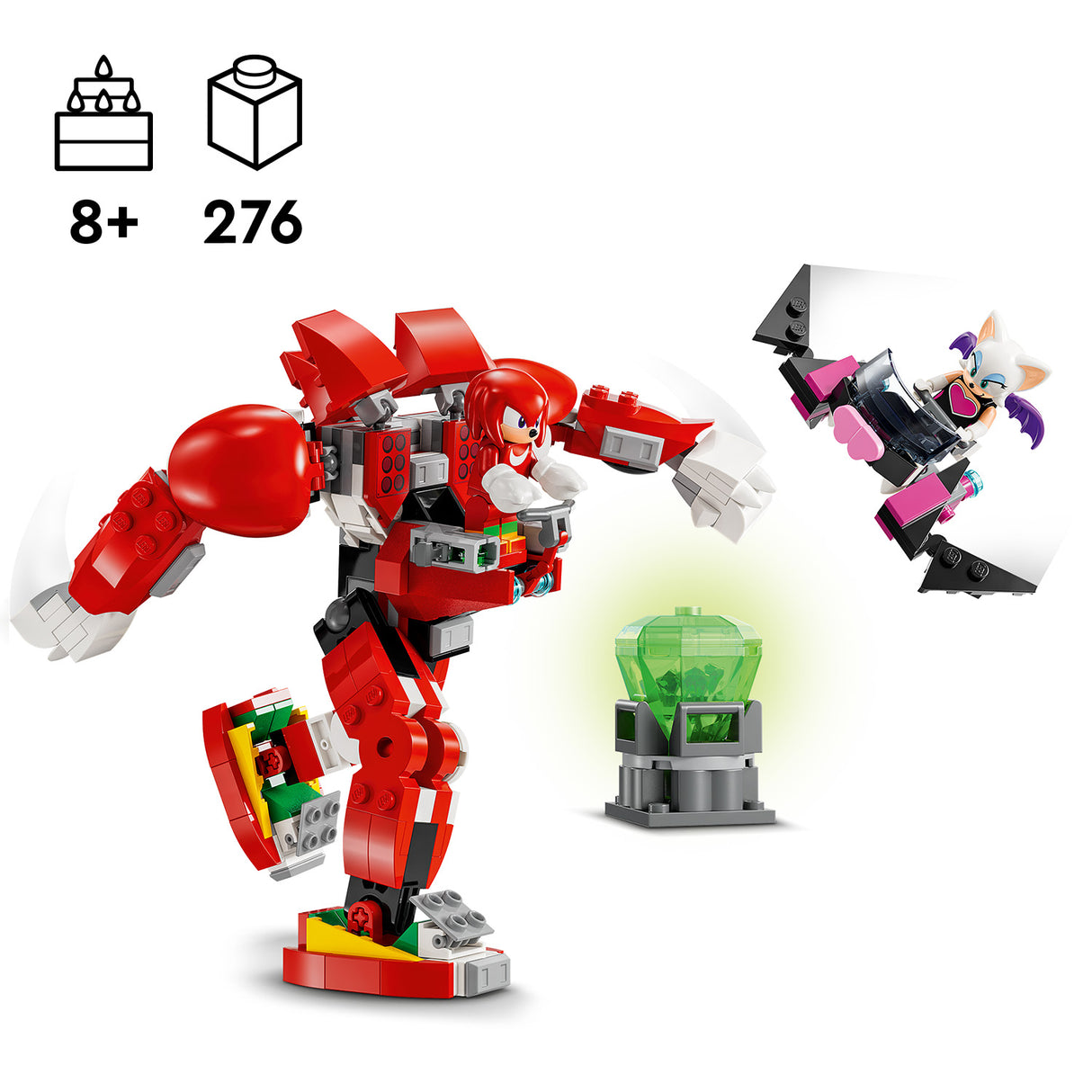 LEGO Sonic Knuckles' Guardian Mech 76996L