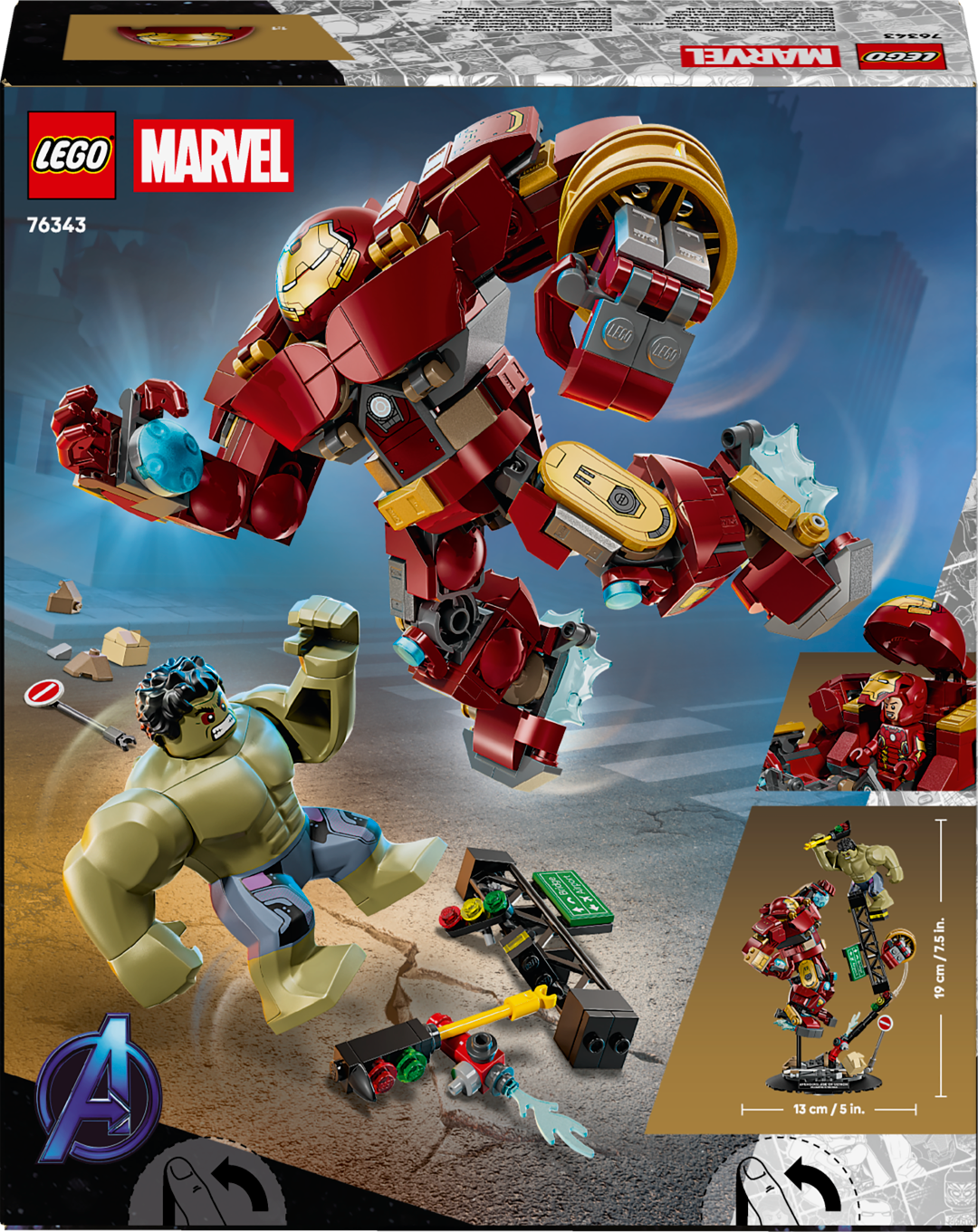 LEGO Super Heroes Epic Battle: Hulkbuster vs. The Hulk 76343L