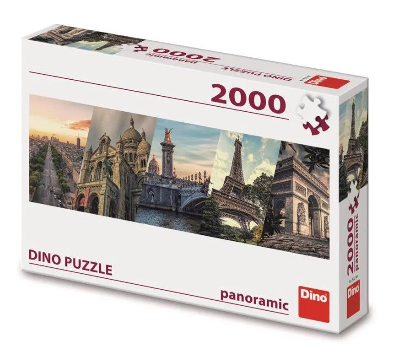 Dino Panoramic Puzzle 2000 pc Paris Collage 56210D
