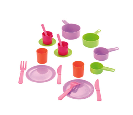 Ecoiffier Pan + Dishes 8/973S