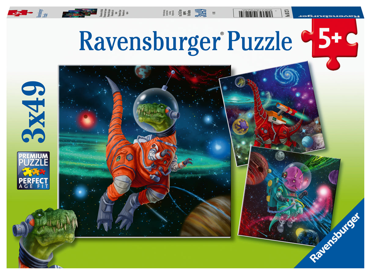 Ravensburger Puzzle 3x49 pc The World od Dinosaurs 051274V