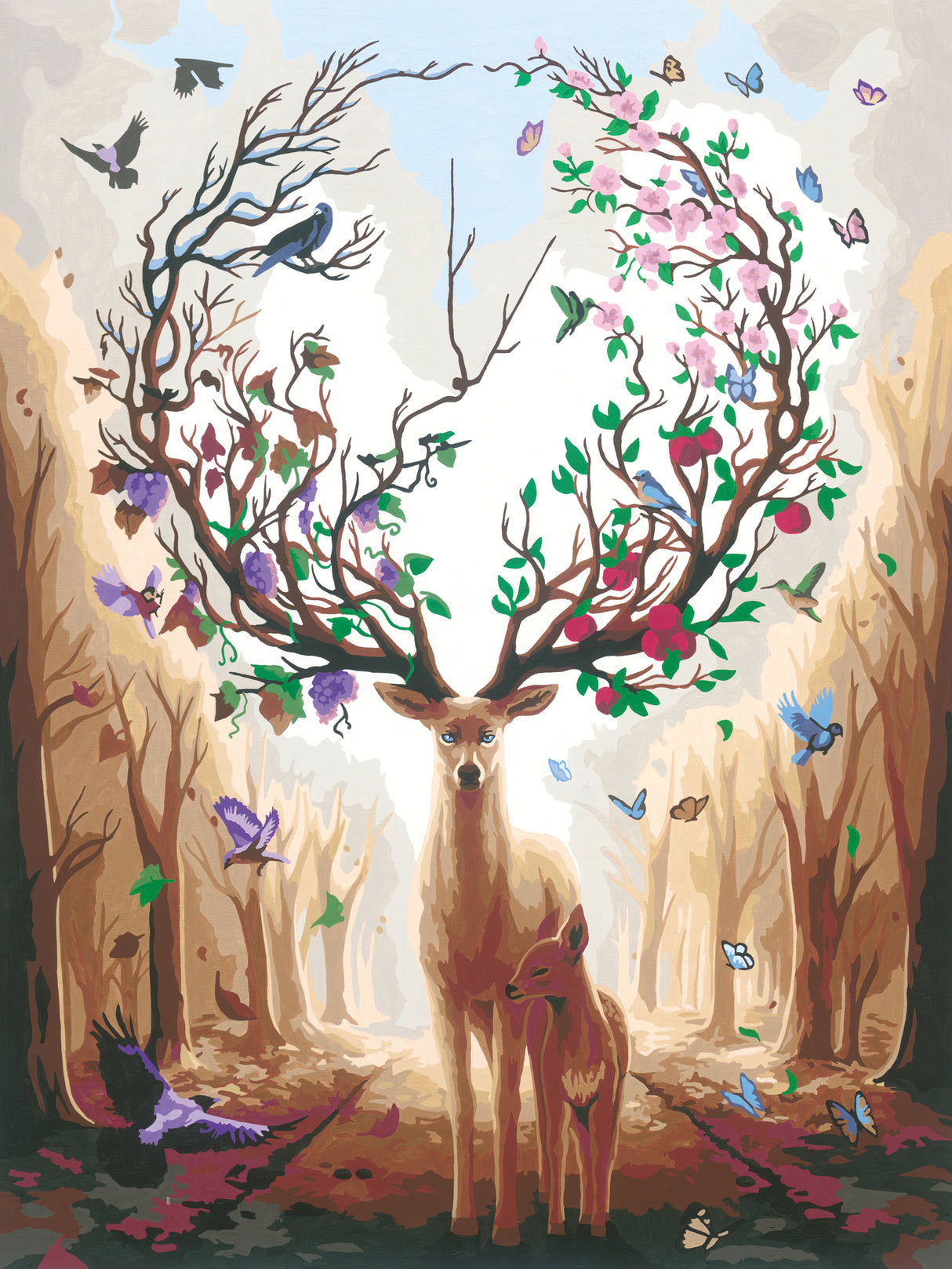 Ravensburger Paint by Number Magic Deer 239108V