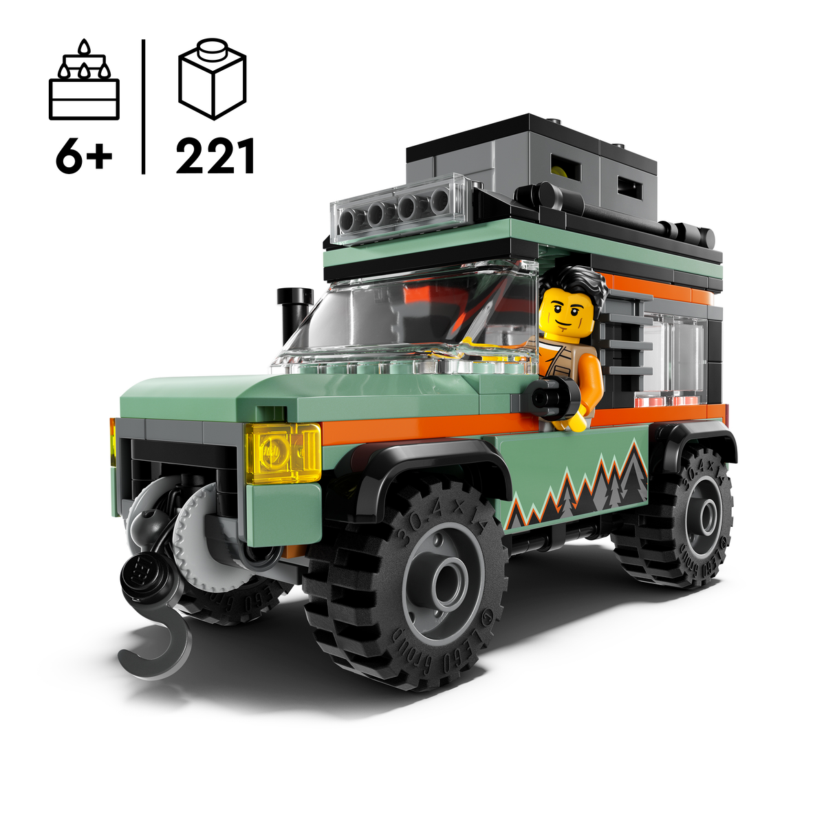 LEGO City Off-Road 4x4 Mountain Truck 60447L