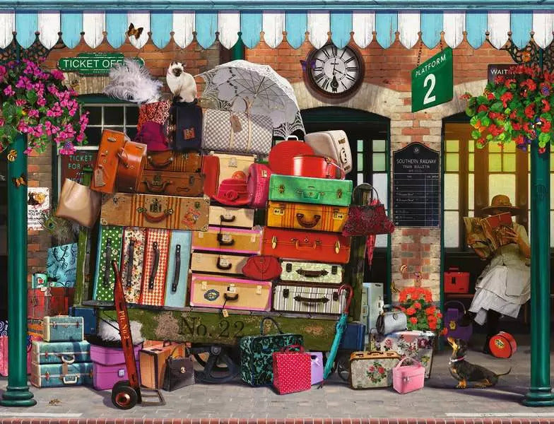 Ravensburger Puzzle 2000 pc Travel Light 169740V