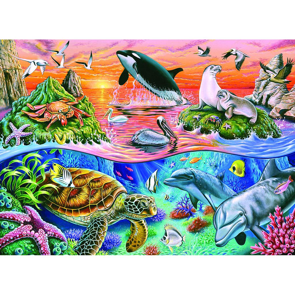 Ravensburger Puzzle 100 pc Beautiful Ocean 106813V