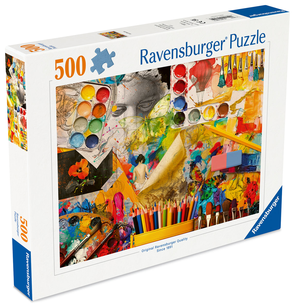 Ravensburger Puzzle 500 Pieces: Art Studio 12001845V