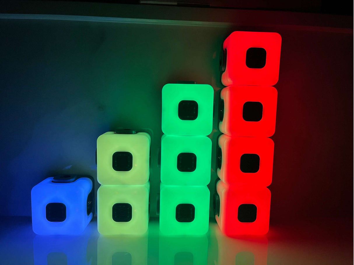 TTS Glow Sequencing Cubes EL47499B