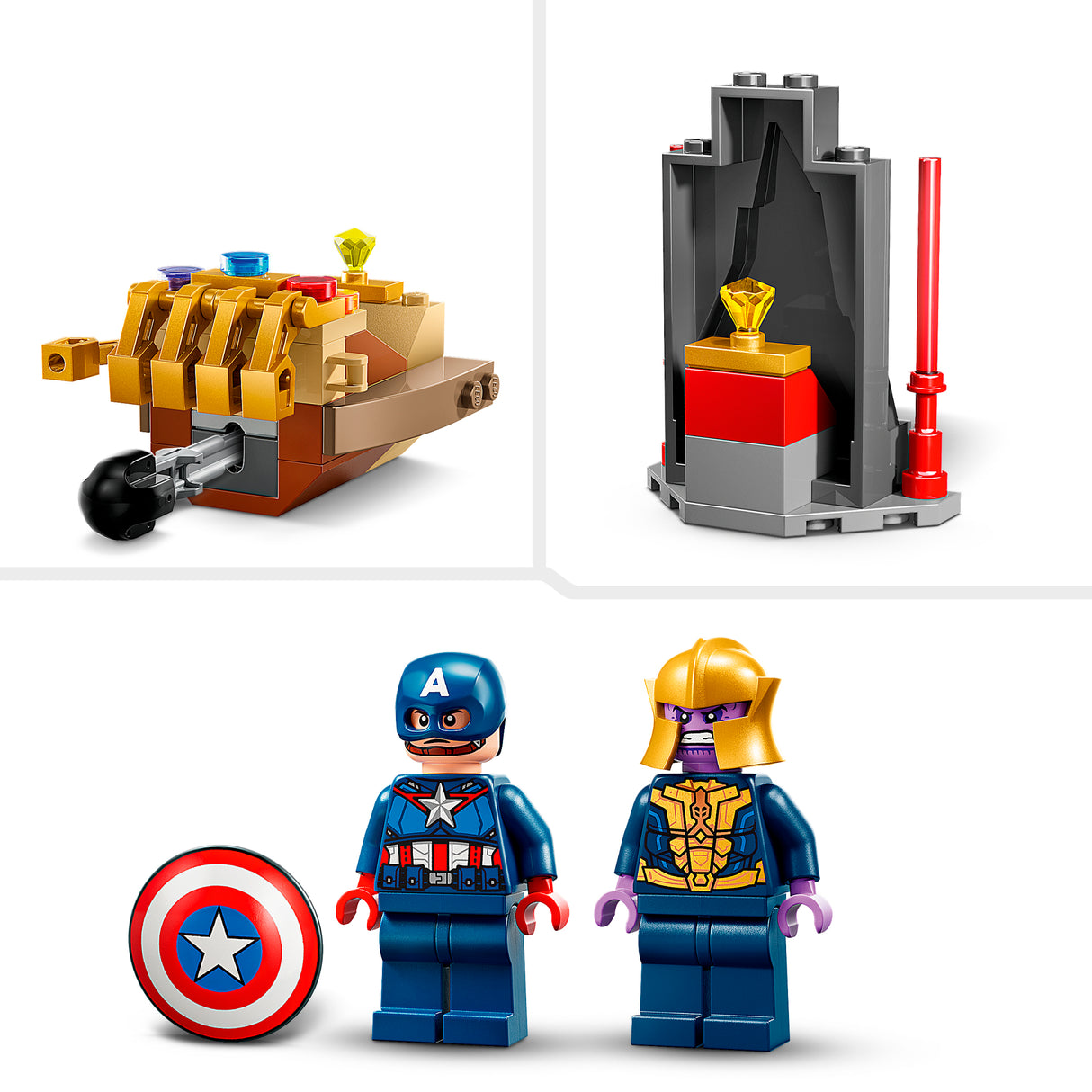 LEGO Super Heroes Captain America vs. Thanos 76319L