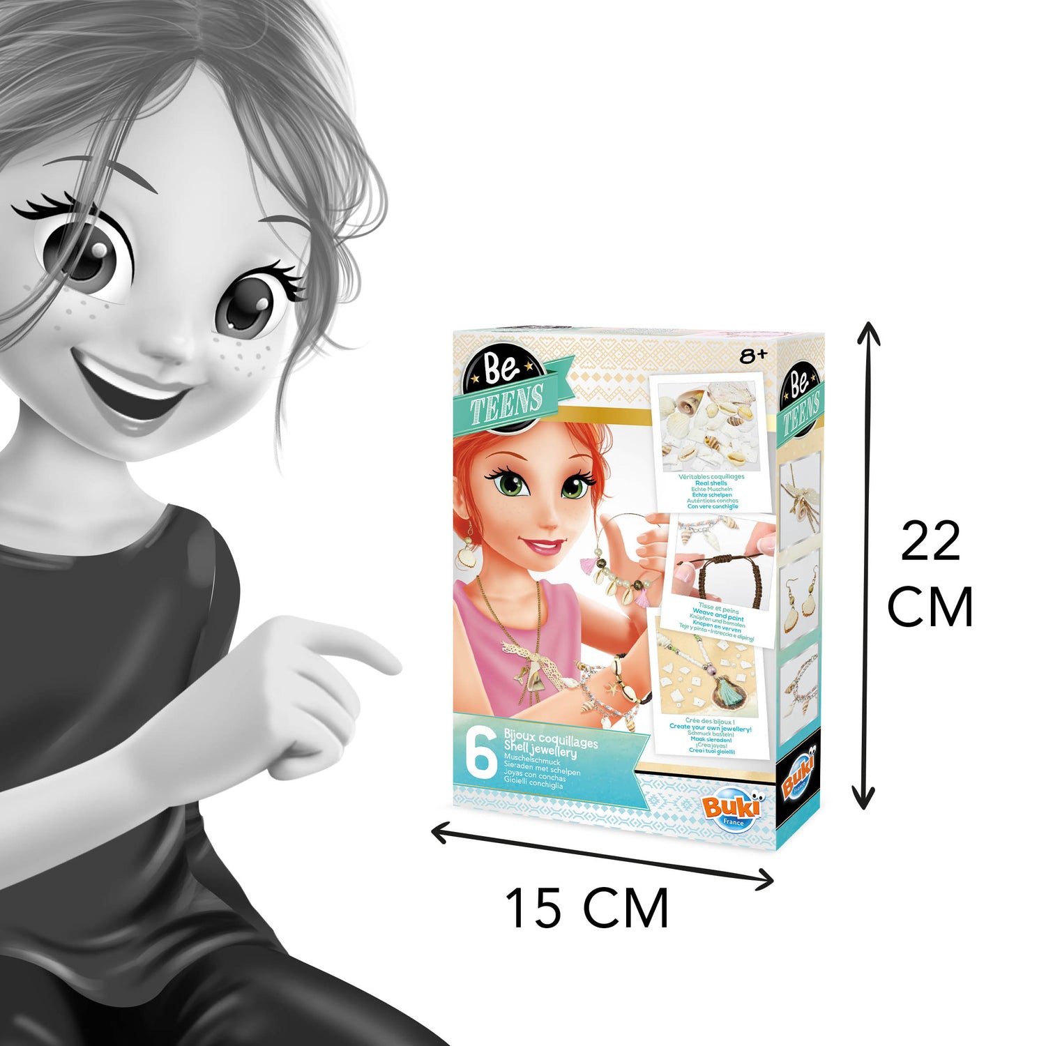 Buki Buki Handicraft set Shells BE122I