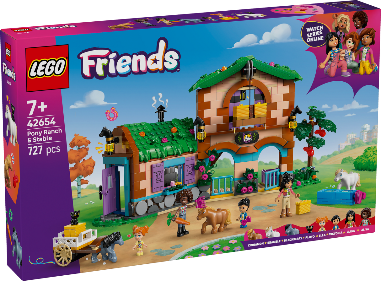 LEGO Friends Pony Ranch & Stable
 42654L