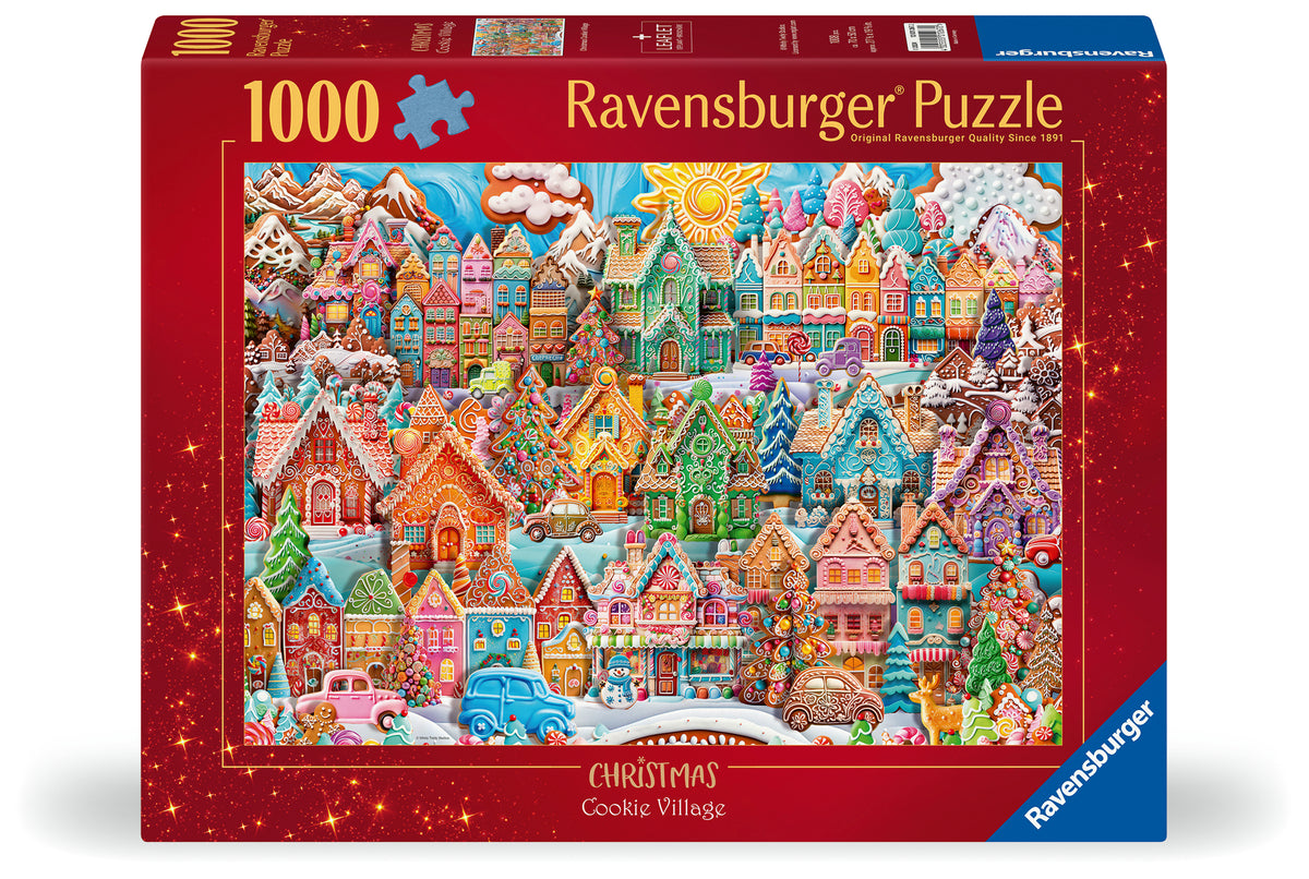Ravensburger Puzzle 1000 pc Christmas Cookie Village
12001267V