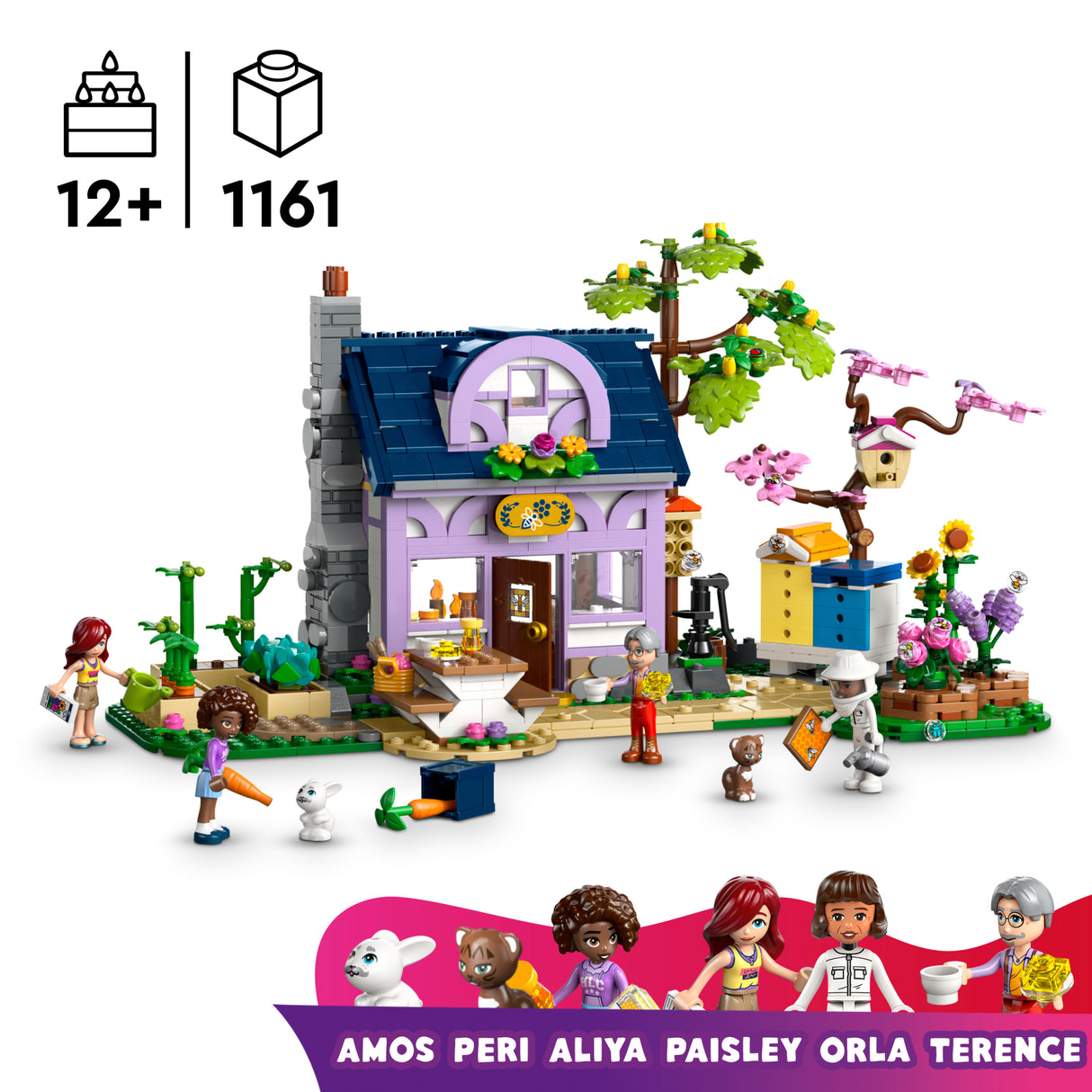 LEGO Friends Beekeepers' House and Flower Garden 42669L