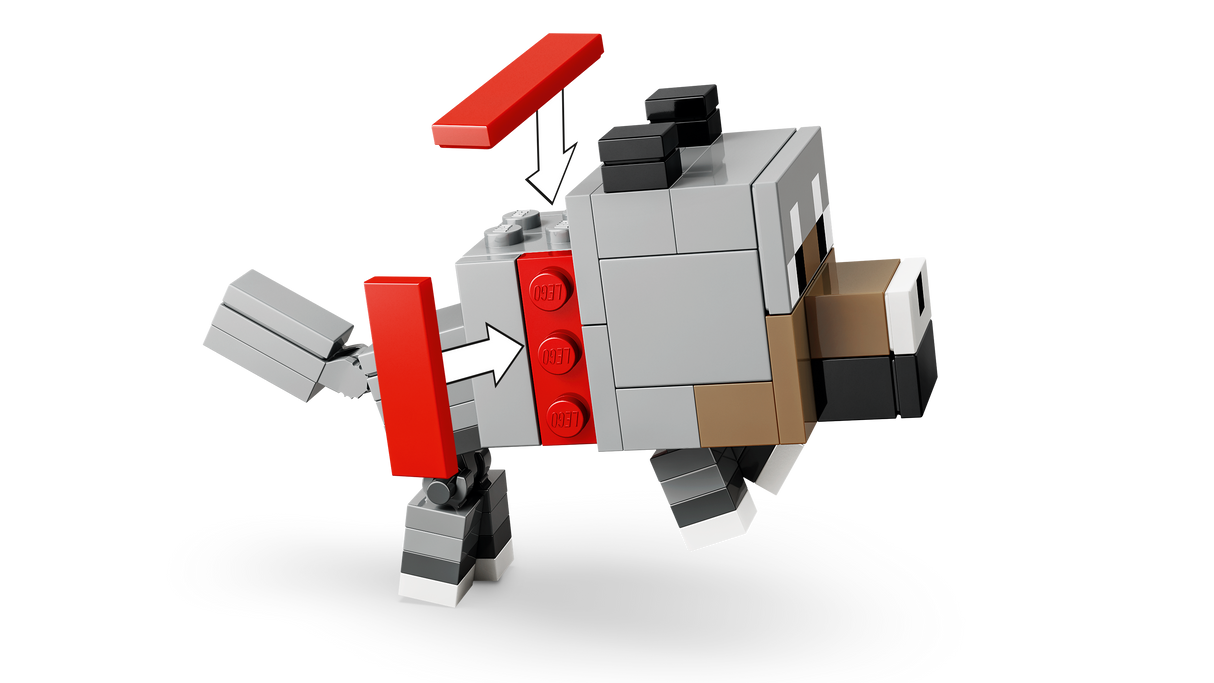 LEGO Minecraft Chicken Jockey Desert Attack 21592L