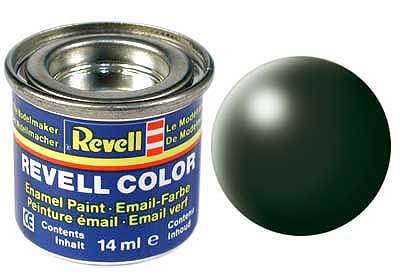 Revell Email Paint Dark Green Solid Silk Matt 32363R