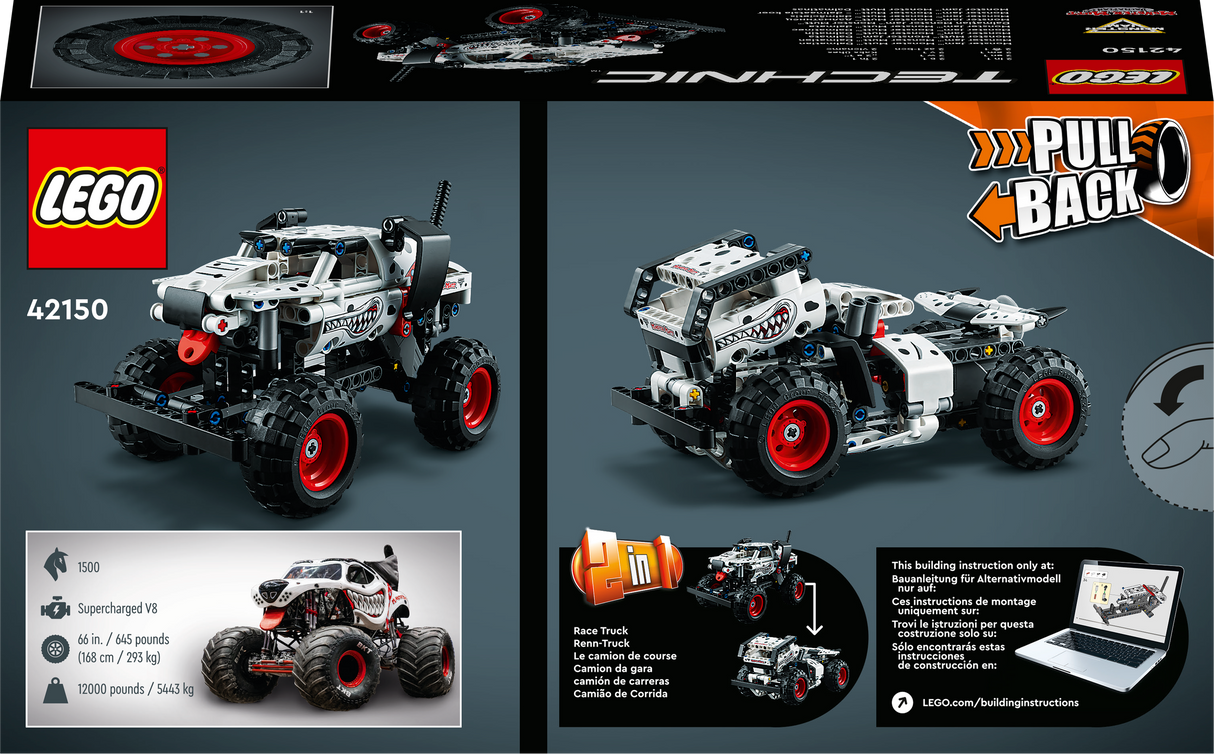 LEGO Technic Monster Jam™ Monster Mutt™ Dalmatian 42150L