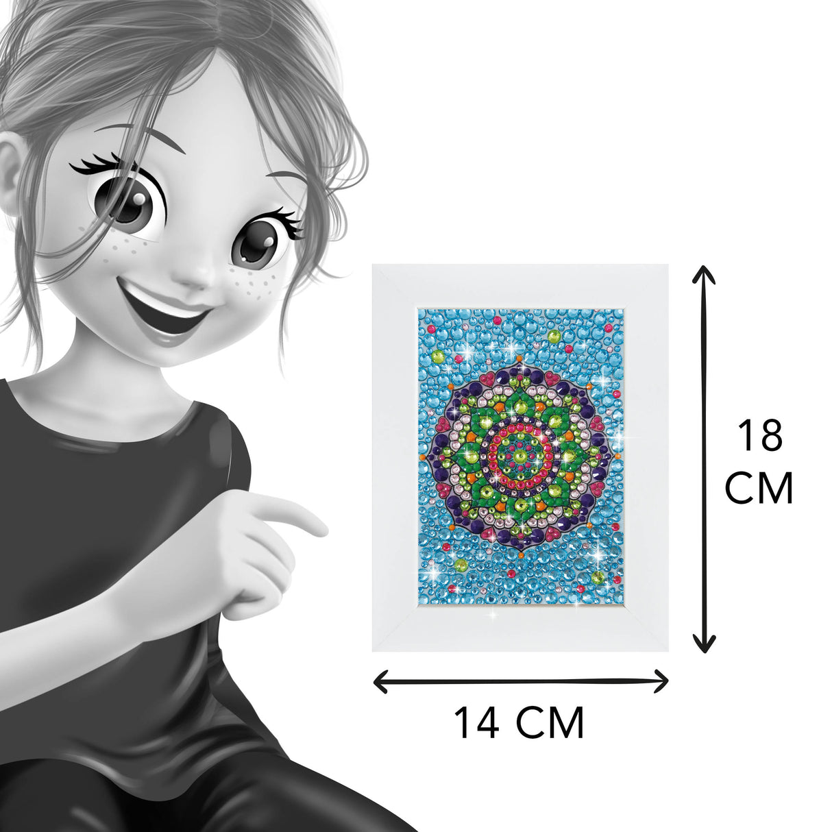 Buki Glittering Mandala DP007I