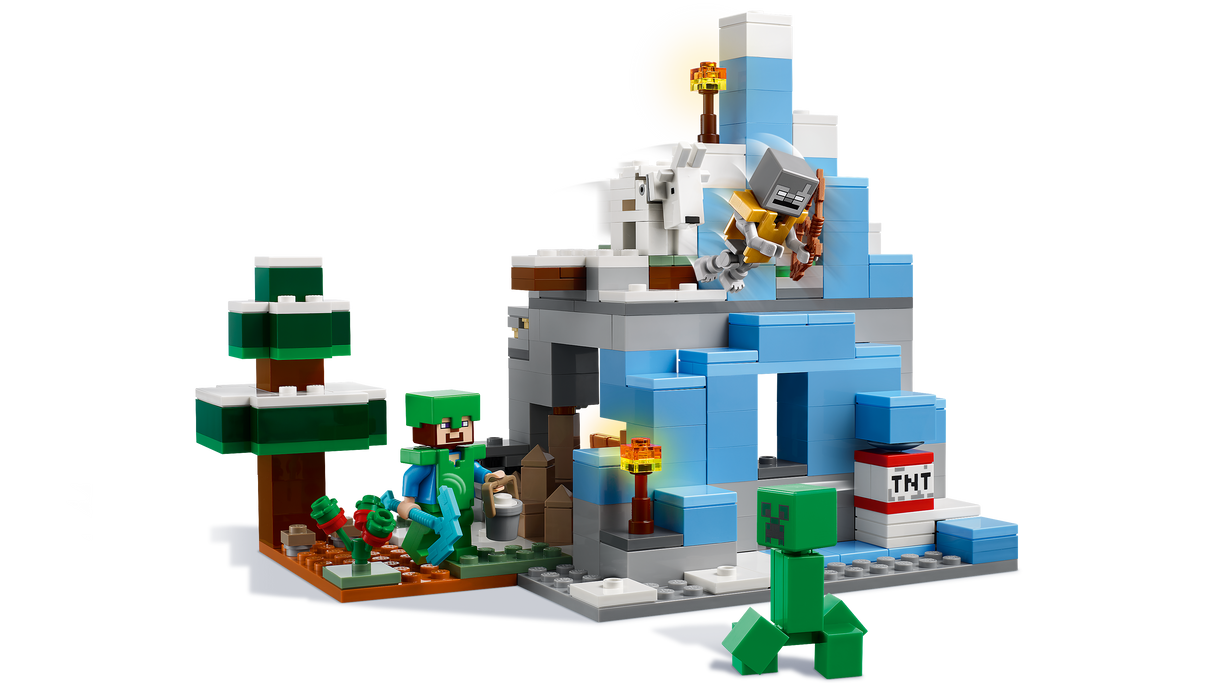 LEGO Minecraft The Frozen Peaks 21243L