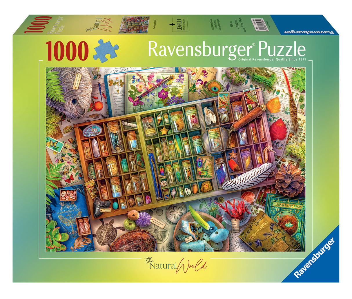 Ravensburger Puzzle 1000 pc Naturalist Table 12001085V